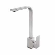Grifo cocina Cross níquel cepillado de Sky bath