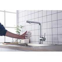 Grifo cocina Osmosis Life cromo de Sky bath 2