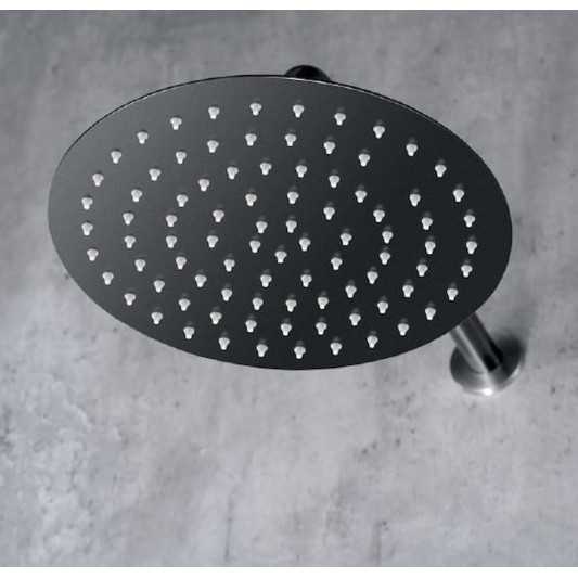 Conjunto de ducha Termóstatico empotrado Assen negro mate GTA052/NG 2