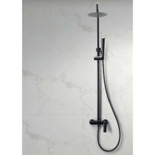 Barra ducha monomando DELOS black gun metal BDD055/BGM 2