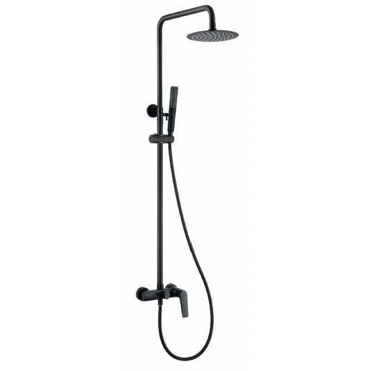 Barra ducha monomando DELOS negro mate BDD055/NG