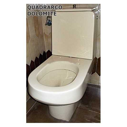 Tapa Wc compatible Duroplast QUADRARCO de Dolomite blanca 2