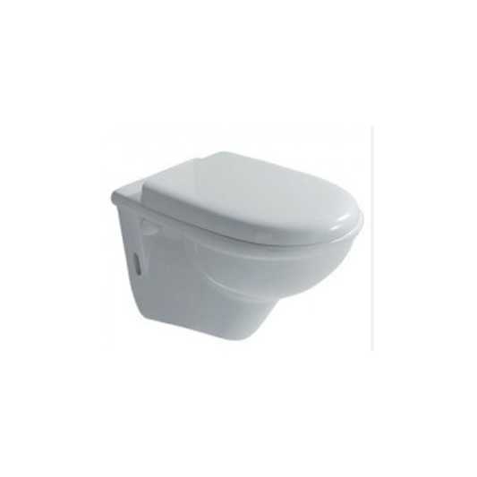 Tapa Wc compatible Duroplast Piuma suspendido de Galassia blanca 2