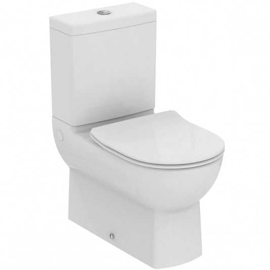 Tapa Wc compatible Duroplast Eurovit recto de Ideal Standard blanca 2