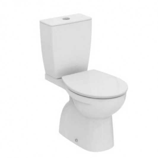 Tapa Wc compatible Duroplast Eurovit Redondo de Ideal Standard blanca 2