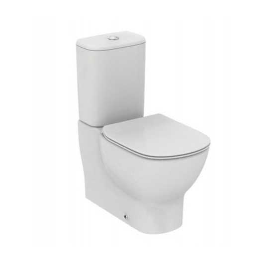 Tapa Wc compatible Duroplast Tesi de Ideal Standard blanca 2