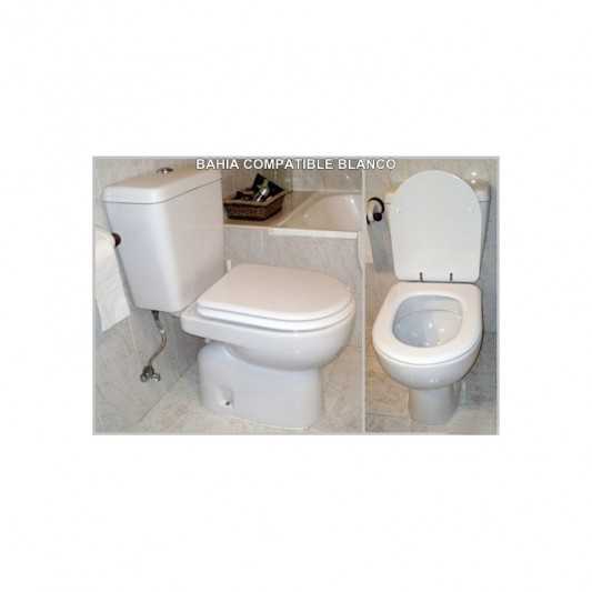 Tapa compatible Wc Duroplast Bahía de Sangrá Amortiguada blanca 2