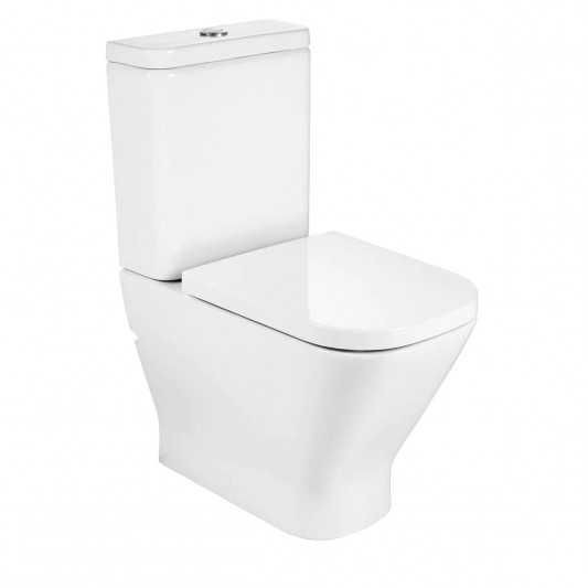 Tapa compatible Wc Duroplast The Gap Square Comfort de Roca blanca 2
