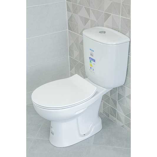Tapa compatible Wc Duroplast Munique / Munich de Sanitana blanca 2