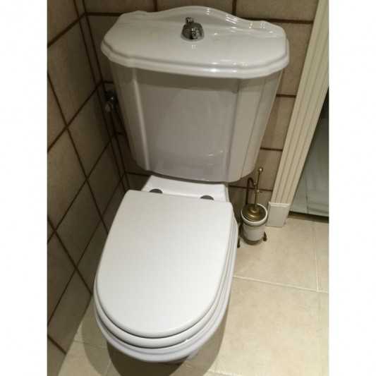 Tapa compatible Wc Duroplast Imperial de Sanitana blanca 2