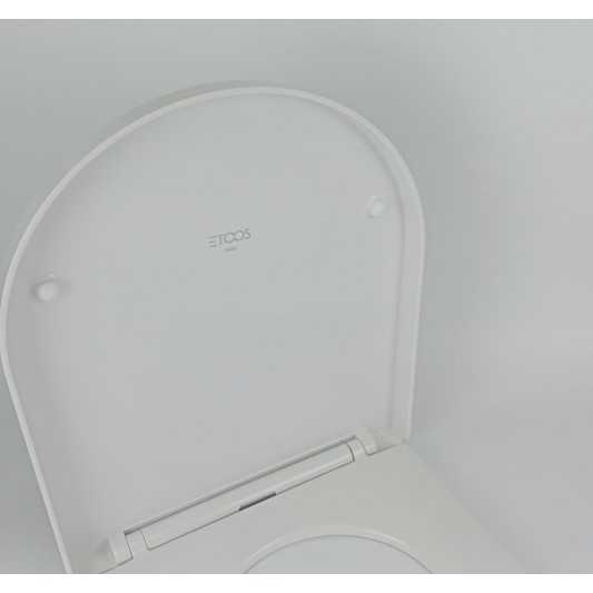 Tapa compatible Wc Duroplast Icon de Geberit blanca