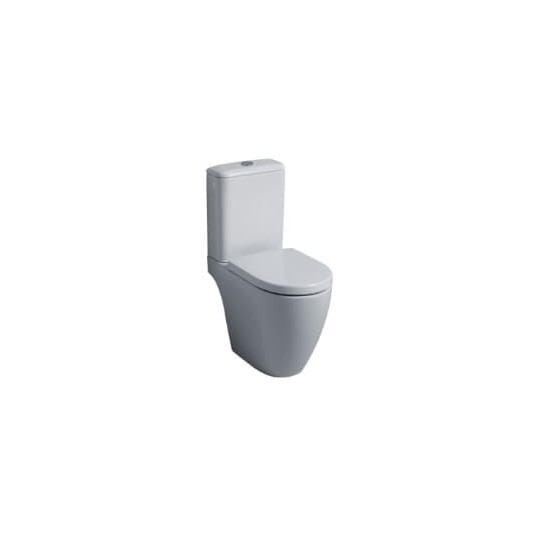 Tapa compatible Wc Duroplast Icon de Geberit blanca 2