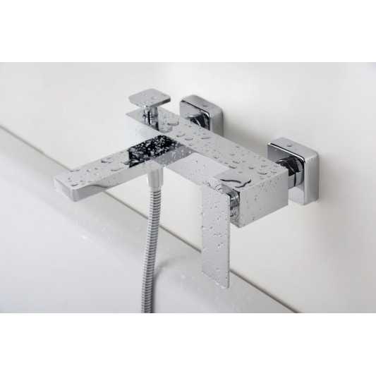 Grifo bañera + ducha Pisa cromo de Imex BDP048-4 2