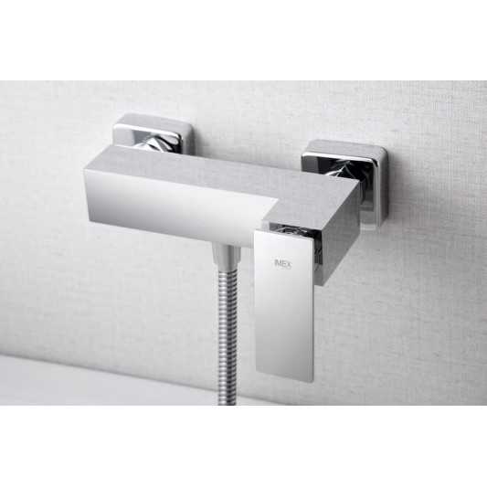 Grifo ducha + mango Pisa cromo de Imex BDP048-5
