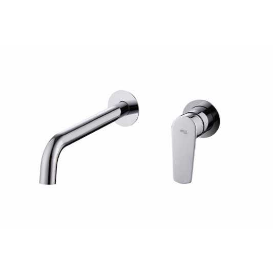 Grifo de lavabo empotrado Bélgica cromo de IMEX GLZ044
