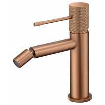 Grifo bide monomando Line oro rosa cepillado BDD038-2ORC