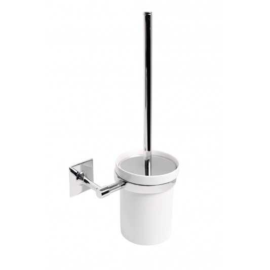 Escobillero de pared B-Square acero inox.