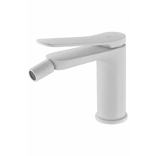 Grifo bide monomando Dinamarca blanco mate de IMEX BDR031-2BL