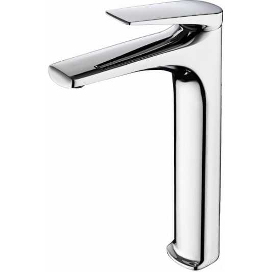 Grifo de lavabo caño alto Delos Cromo BDD055-3