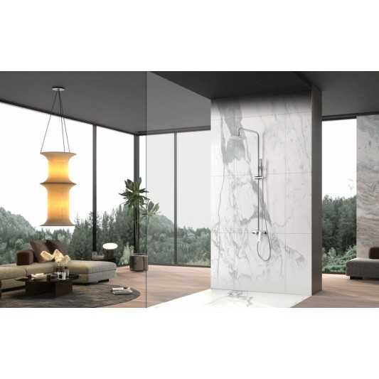 Columna de ducha monomando Delos Cromo BDD055 2