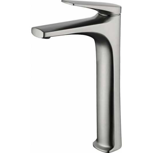 Grifo de lavabo caño alto Delos acero inox. BDD055-3AC