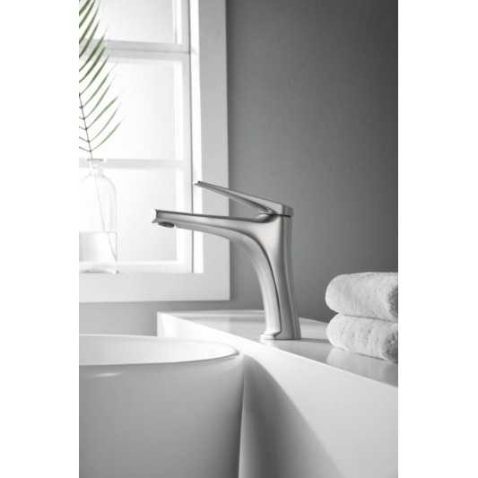 Grifo de lavabo Delos acero inox. BDD055-1AC 2