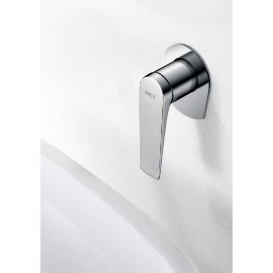 Grifo de lavabo empotrado Delos Cromo GLD055 2