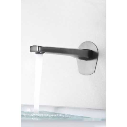 Grifo de lavabo empotrado Delos black gun metal GLD055-BGM 2