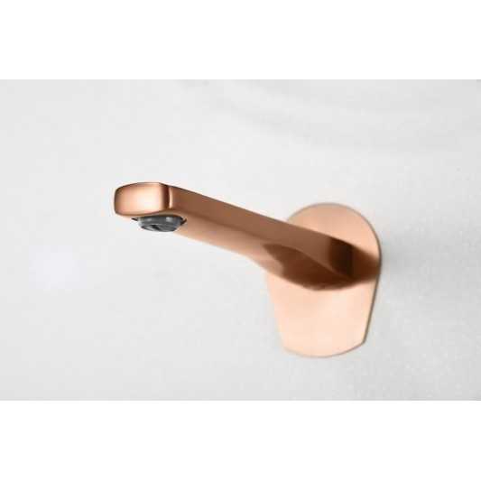 Grifo de lavabo empotrado Delos oro rosa cepillado GLD055-ORC 2