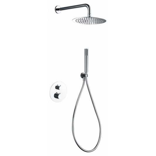 Ducha empotrada termostática Génova cromo GTG053