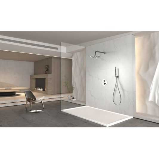 Ducha empotrada termostática Génova cromo GTG053 2