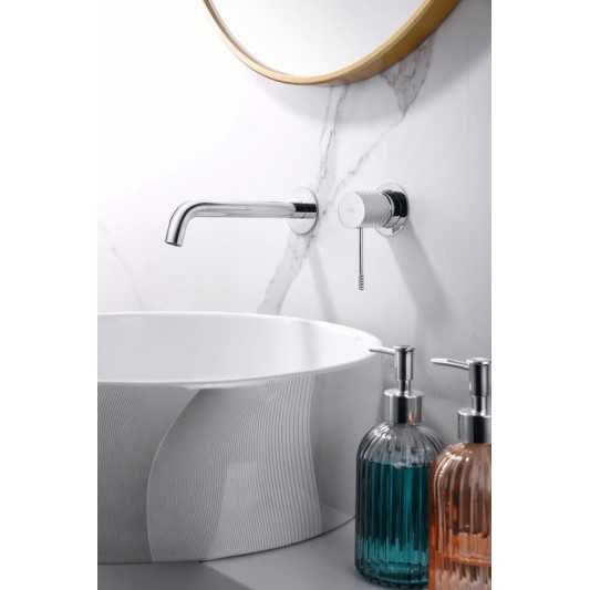 Grifo de lavabo empotrado Génova cromo GLG053