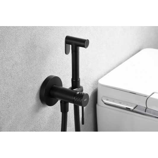 Grifo de bidé empotrado Génova negro mate RDG053/NG 2