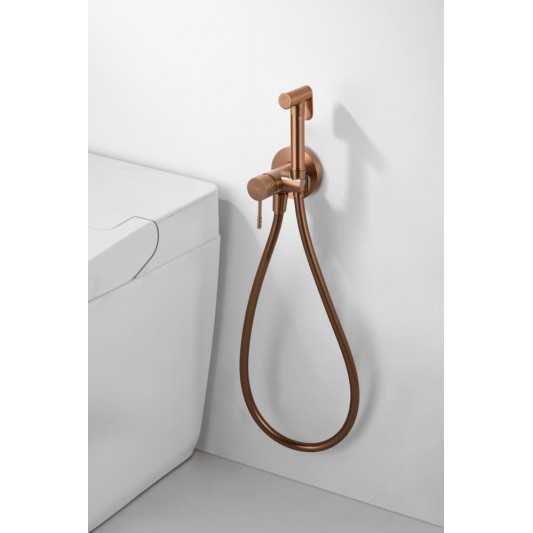 Grifo de bidé empotrado Génova oro rosa cepillado RDG053/ORC