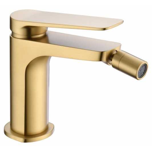 Grifo de bidé Nápoles oro cepillado BDN047-2OC
