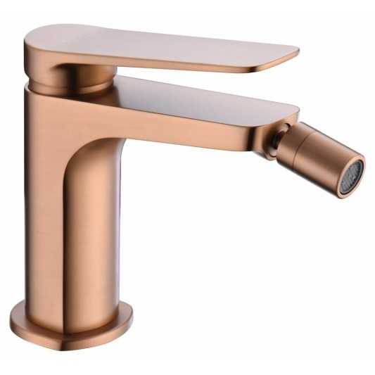 Grifo de bidé Nápoles oro rosa cepillado BDN047-2ORC