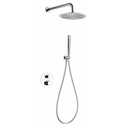 Ducha empotrada termostática Nápoles cromo GTN047