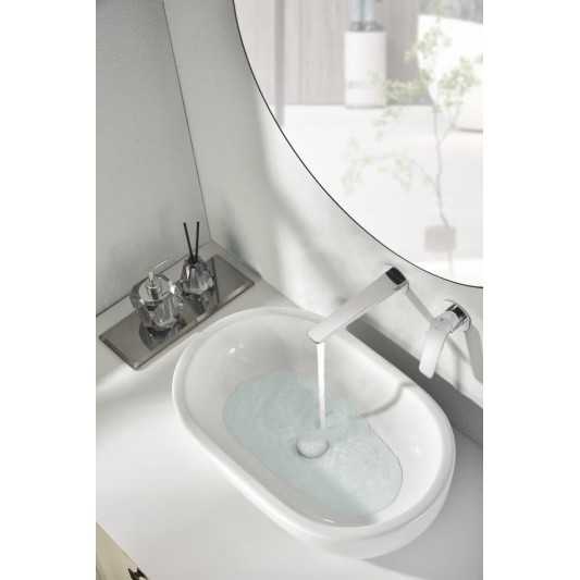 Grifo de lavabo empotrado Nápoles cromo GLN047 2