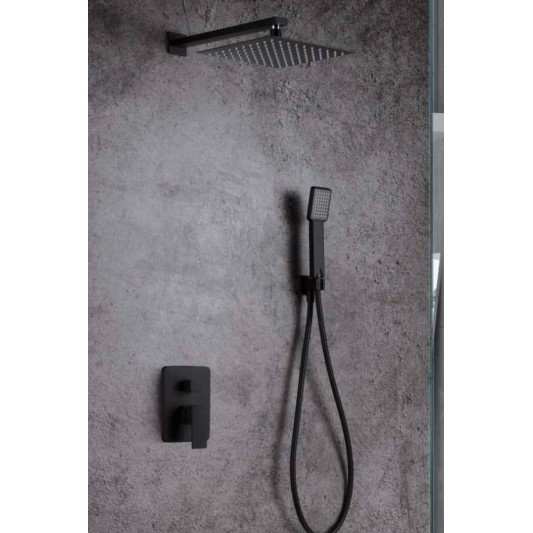 Sistema de ducha modelo Dublin negro