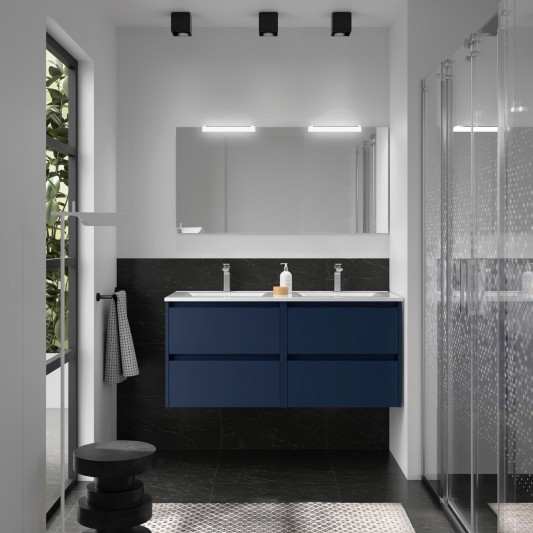 Mueble baño suspendido Noja de 120