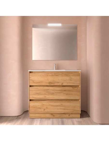 Mueble baño con patas Noja 3C de Salgar 60-80-100