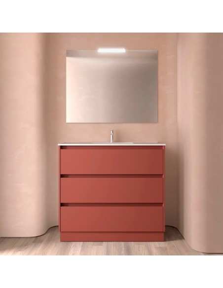Mueble baño con patas Noja 3C de Salgar 60-80-100