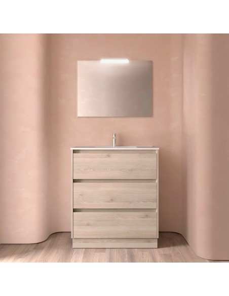 Mueble baño con patas Noja 3C de Salgar 60-80-100