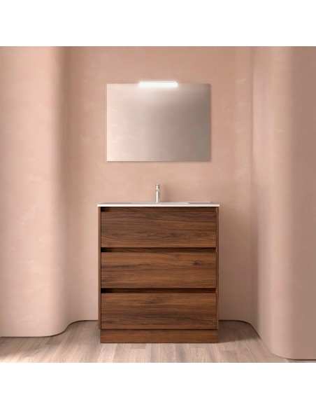 Mueble baño con patas Noja 3C de Salgar 60-80-100
