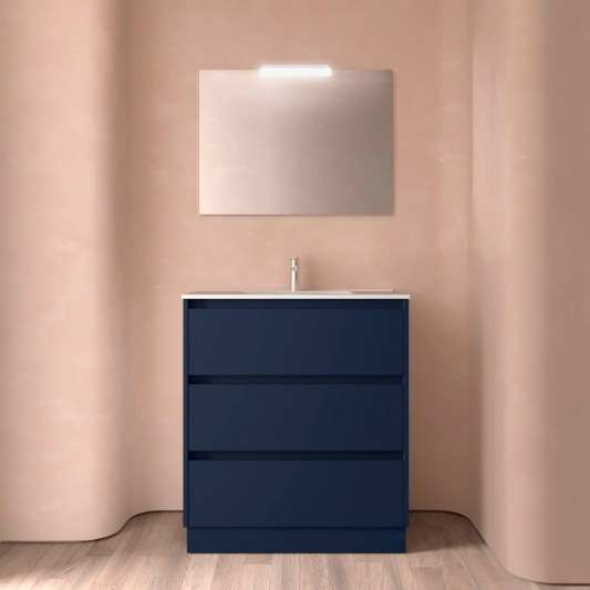Mueble baño con patas Noja 3C de Salgar 60-80-100