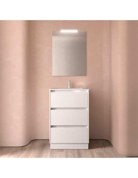 Mueble baño con patas Noja 3C de Salgar 60-80-100