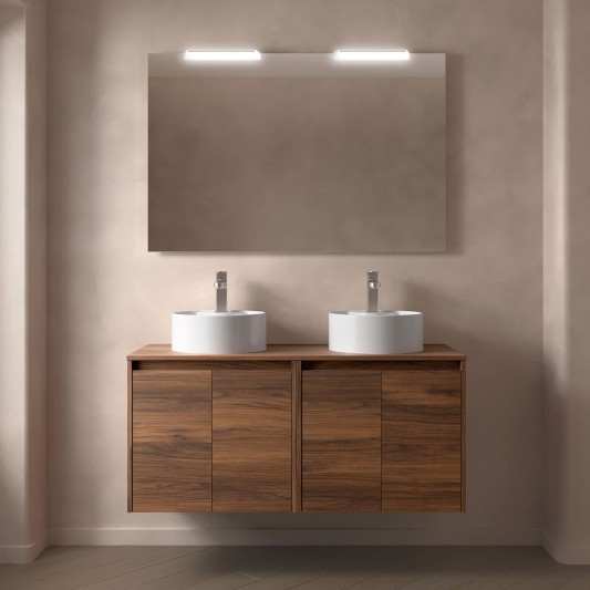 Mueble baño suspendido Noja 2P top de 120-140