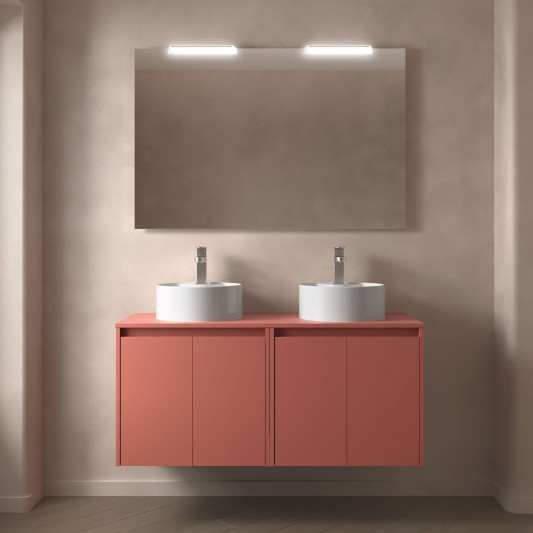 Mueble baño suspendido Noja 2P top de 120-140
