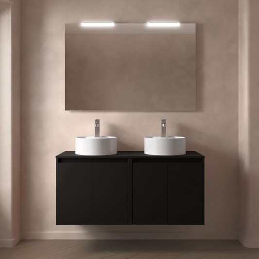 Mueble baño suspendido Noja 2P top de 120-140