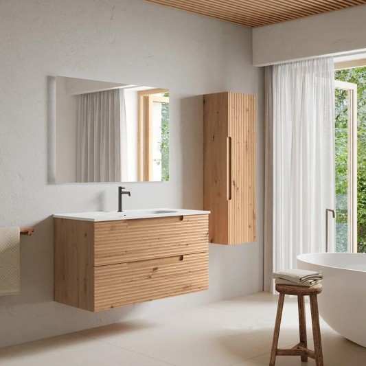 Pack Oferta Mueble baño suspendido Kyoto de Visobath 60-80-100-120